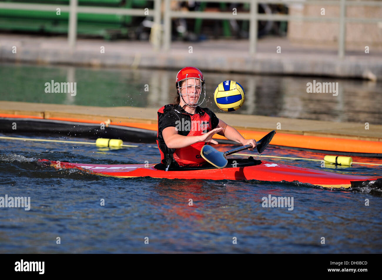 Canoe Polo World Championship Stock Photo Alamy