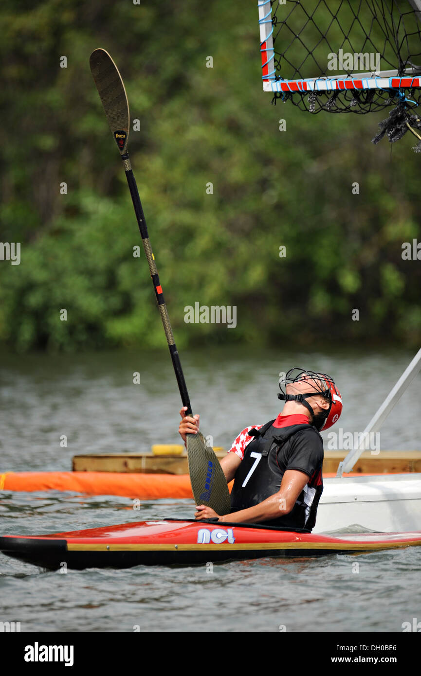 Canoe Polo World Championship Stock Photo Alamy