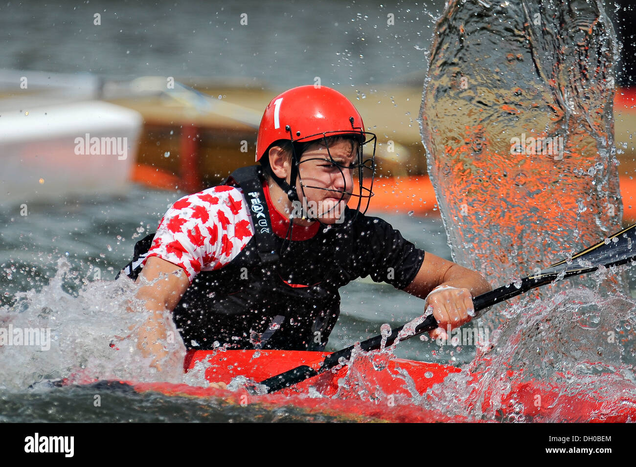 Canoe Polo World Championship Stock Photo Alamy