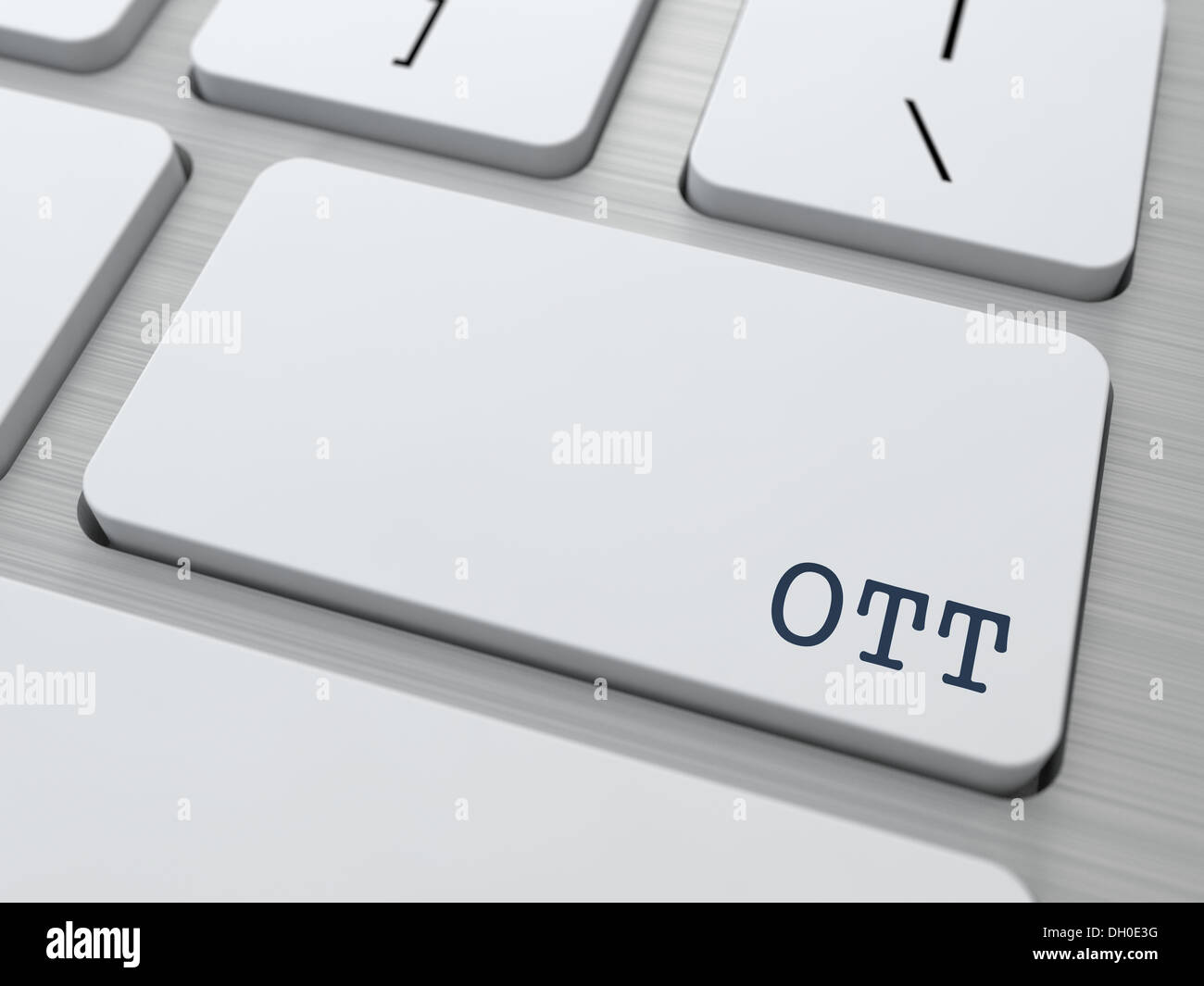 OTT.  Information Technology Concept. Stock Photo