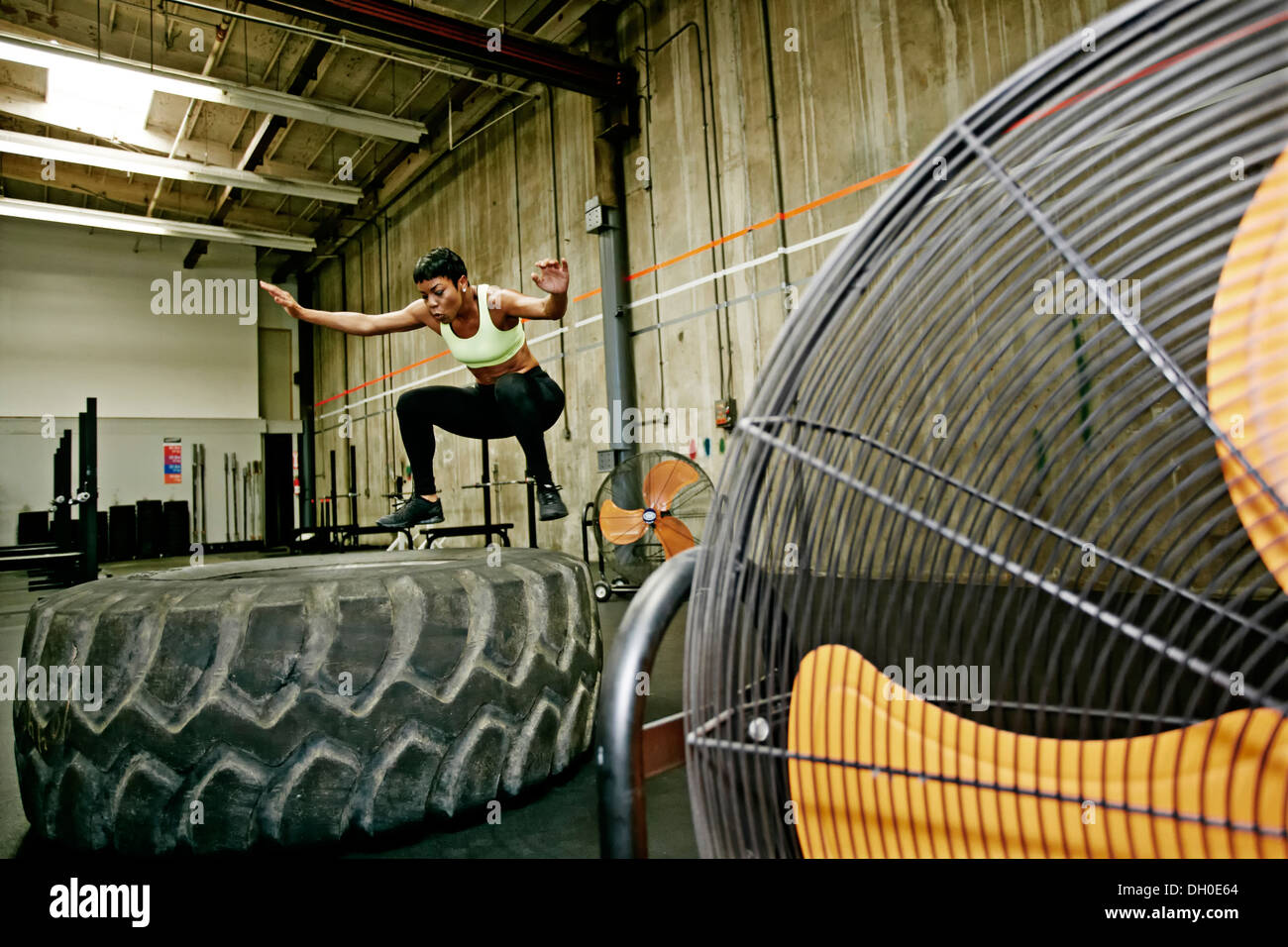 African woman exercising hi-res stock photography and images - Alamy