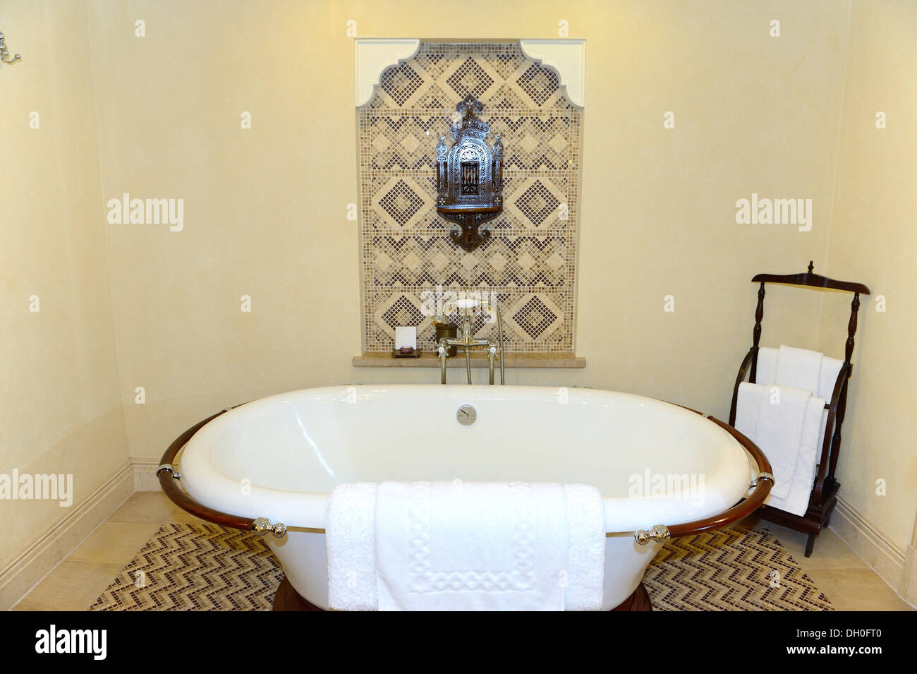 Bathroom in the luxury hotel, Dubai, UAE Stock Photo Alamy