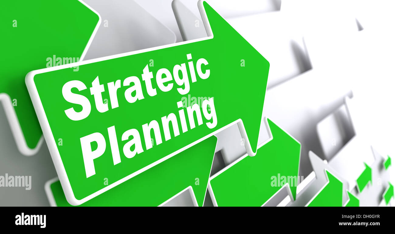 Strategic Planning. Business Concept. Stock Photo
