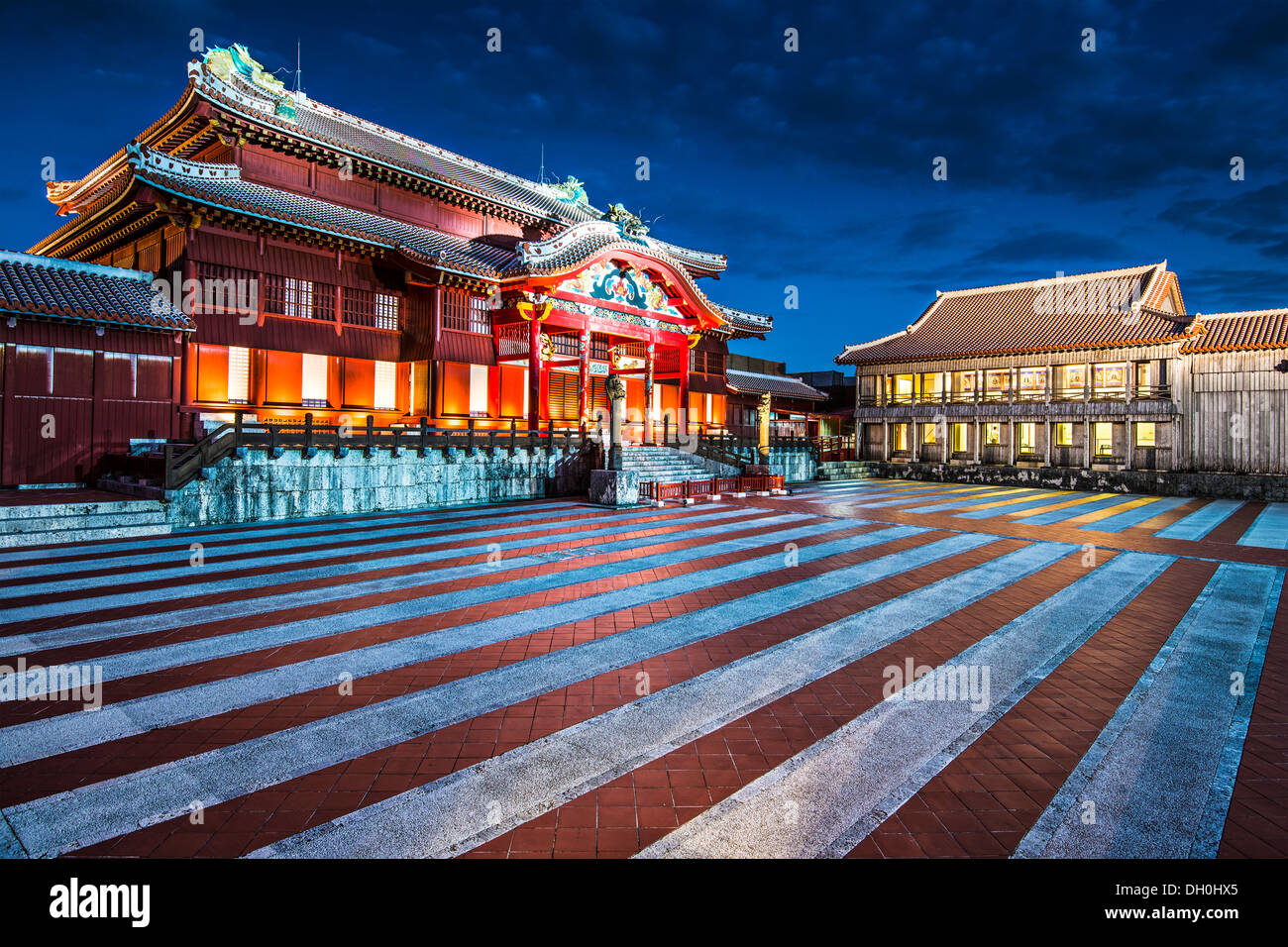 Shuri Castle in Okinawa, Japan. Stock Photo