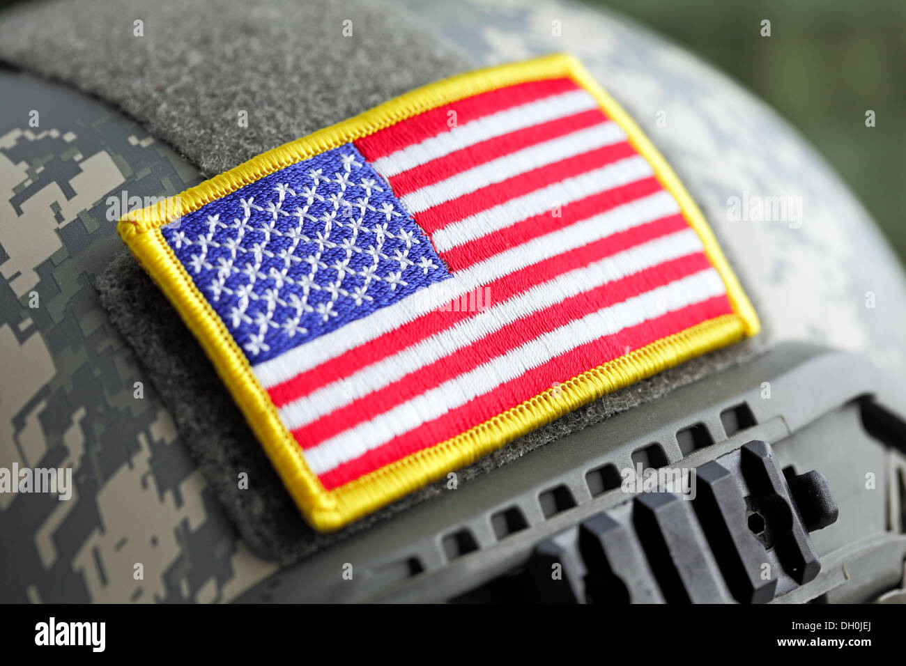 USA flag patch on soldier uniform Stock Photo by ©PondShots 2352734