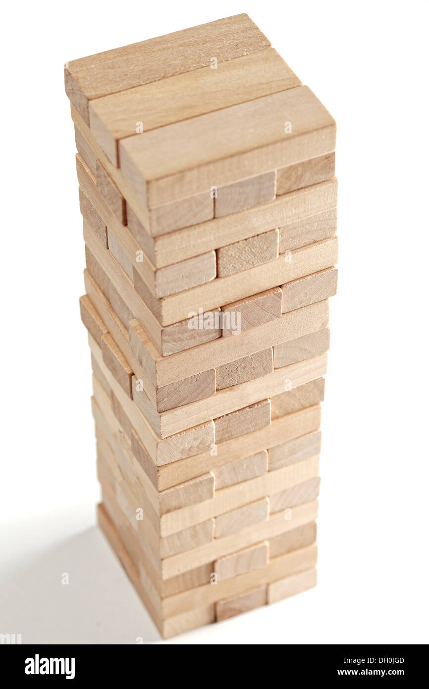 Wooden blocks stacked hires stock photography and images Alamy