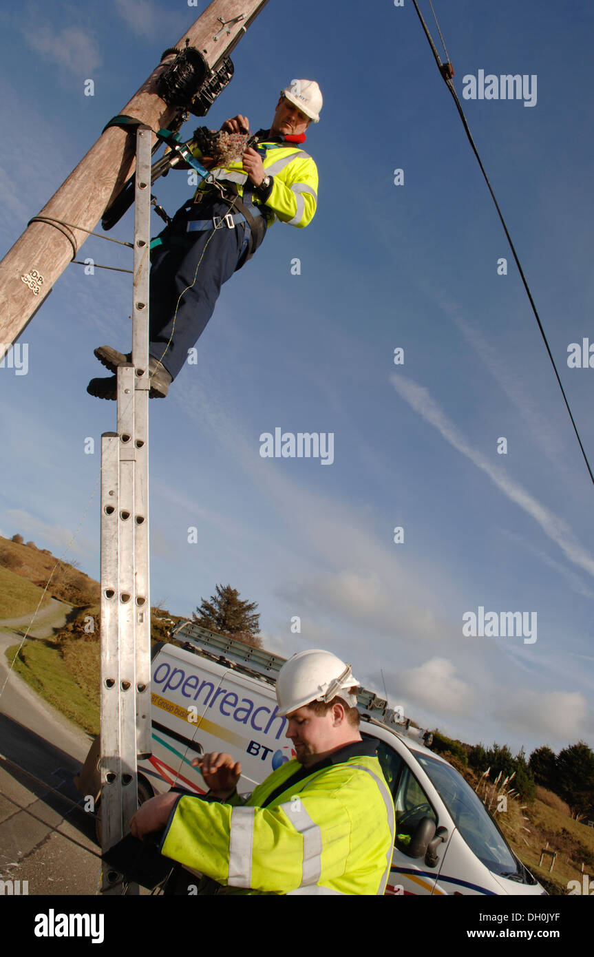 Openreach Field engineers install and maintain the physical network