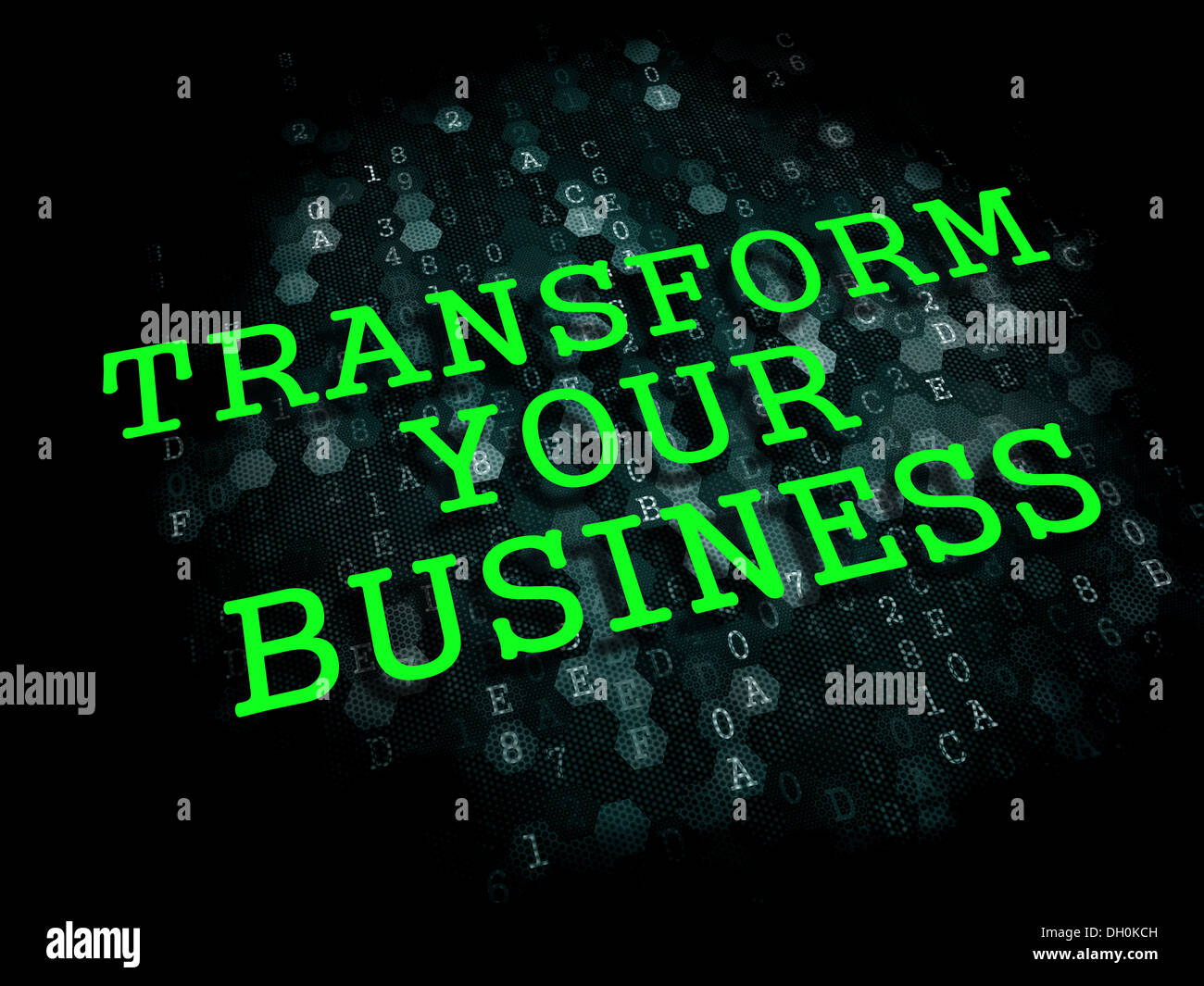 Transform Your Business Concept. Stock Photo