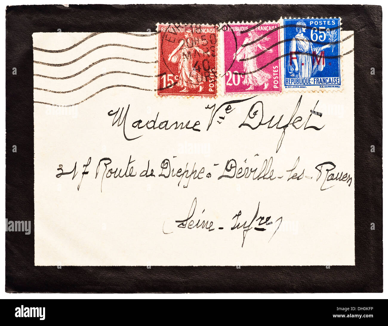 Mail envelope handwritten hires stock photography and images Alamy