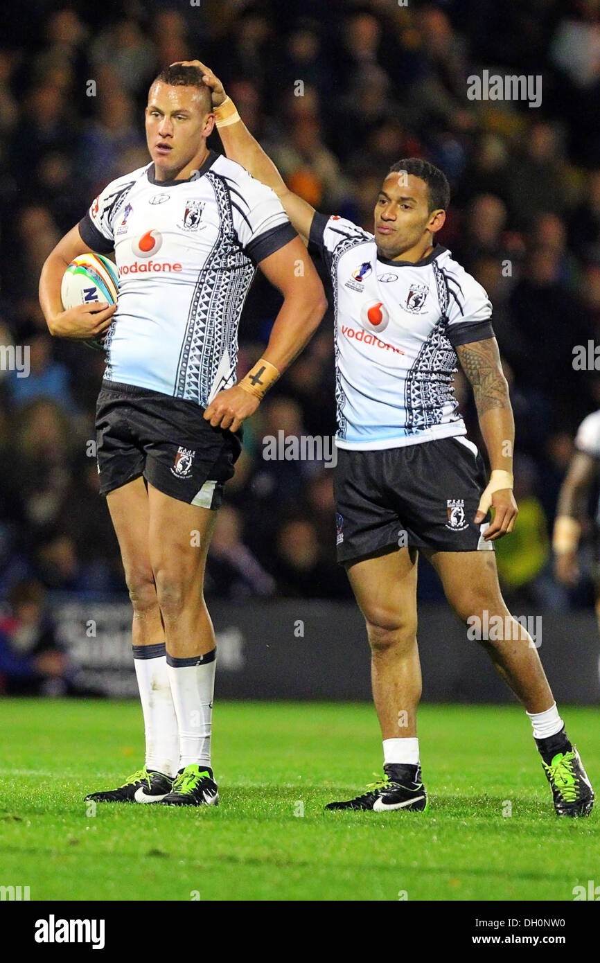Rochale, UK. 28th Oct, 2013. Kane Evans (Fiji & Canterbury ...