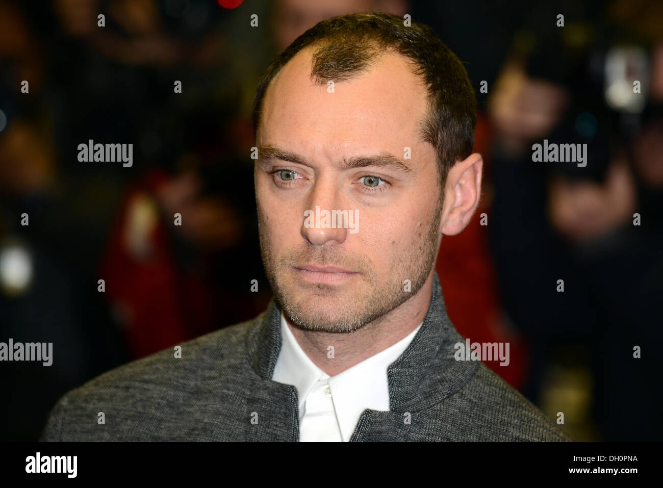 London England October 28 Jude Law Attends The Uk Premiere Of Dom Hemingway At The Curzon 