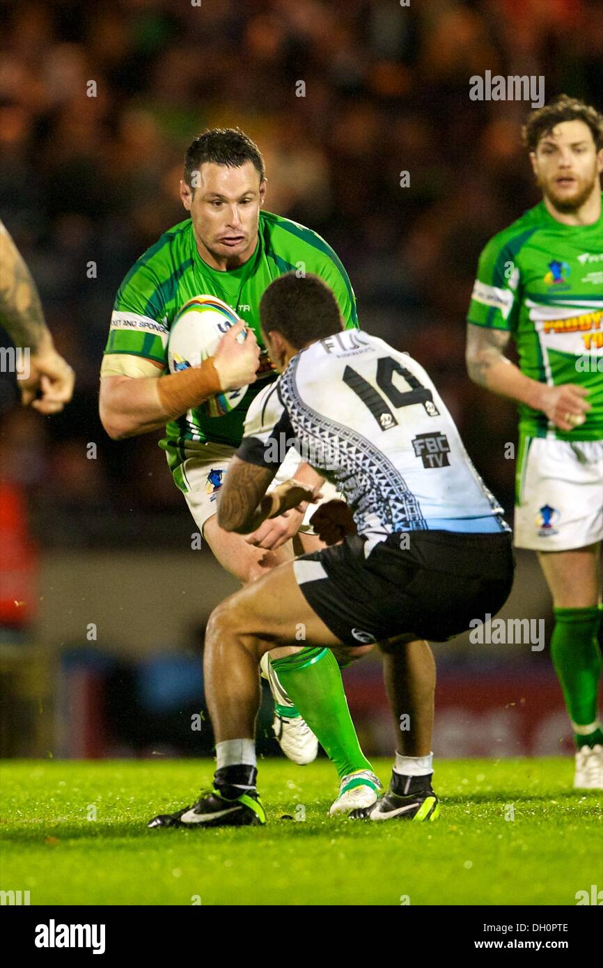 Rochale Uk 28th Oct 13 Apisai Koroisau Fiji Amp South Sydney Rabbitohs During The Rugby League World Cup Group A Game Between Fiji And Ireland From The Spotland Stadium Credit Action Plus