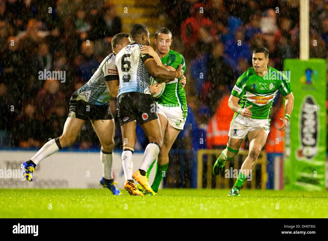 Rochale, UK. 28th Oct, 2013. Alipate Noilea (Fiji &amp; Collegians Illawarra) during the Rugby League World Cup Group A game between Fiji and Ireland from the Spotland Stadium. Credit:  Action Plus Sports/Alamy Live News Stock Photo
