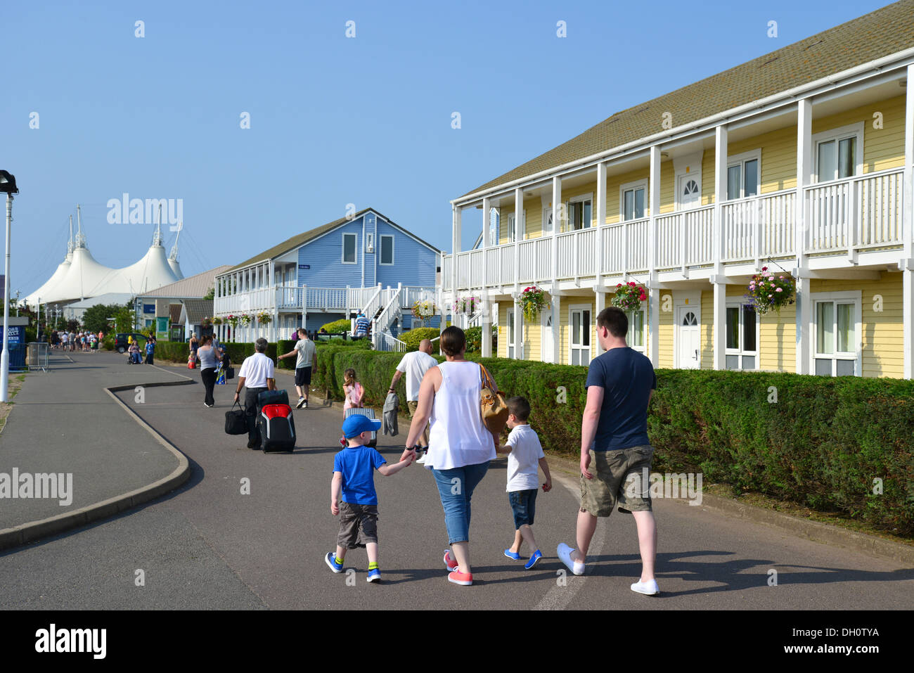 blocks and Skyline Pavilion at Butlins Skegness