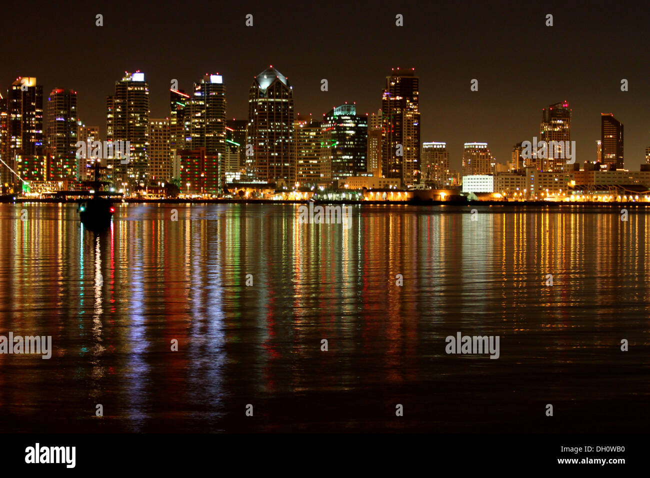 San Diego Skyline Stock Photo