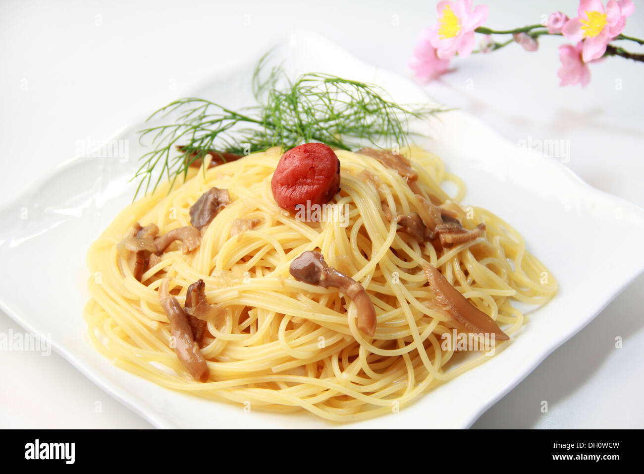 Japanese style pasta Stock Photo Alamy
