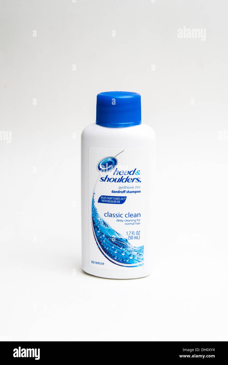 Head and Shoulders Shampoo in travel size Stock Photo Alamy