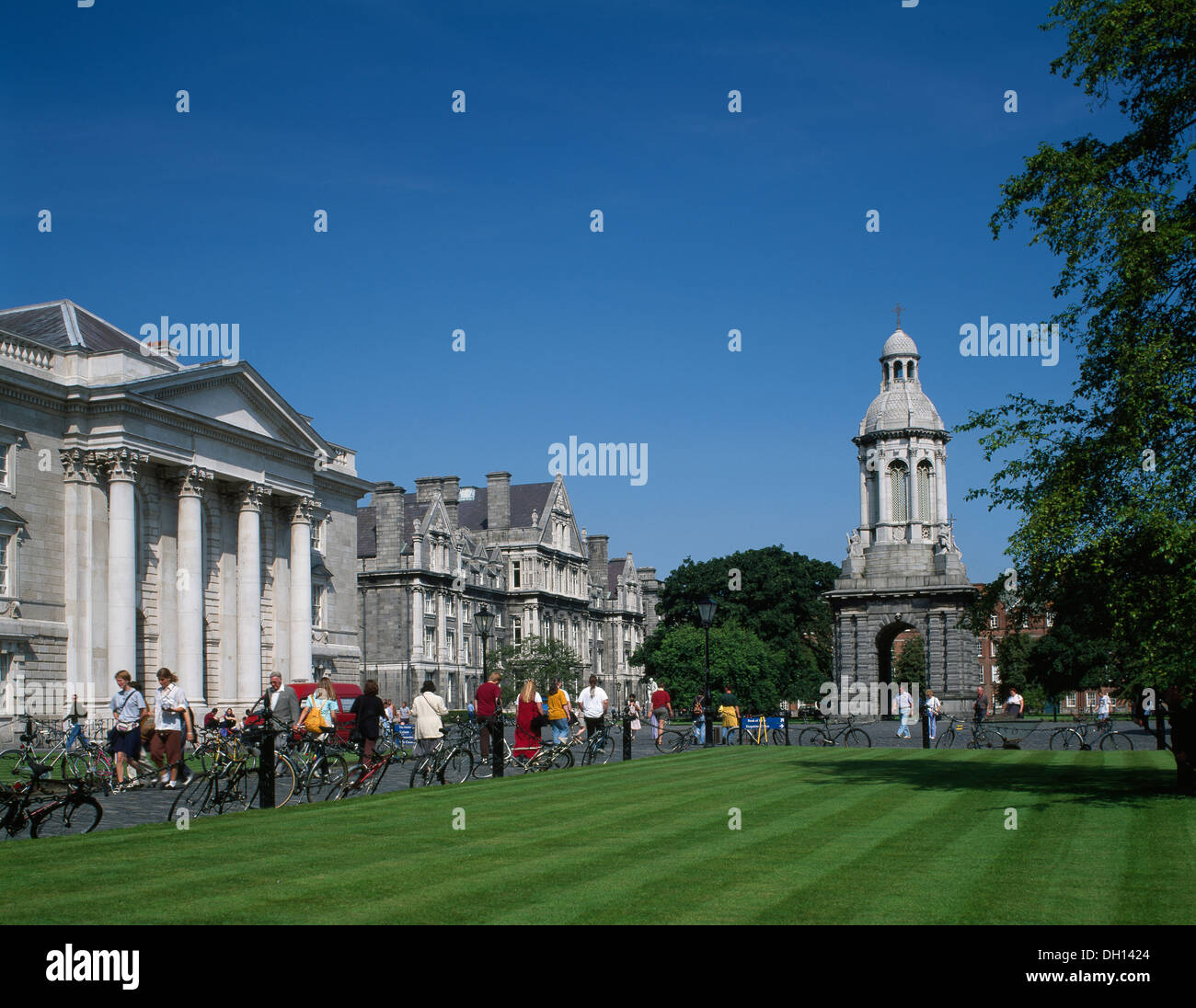 Trinity College, Dublin Ireland Stock Photo Alamy