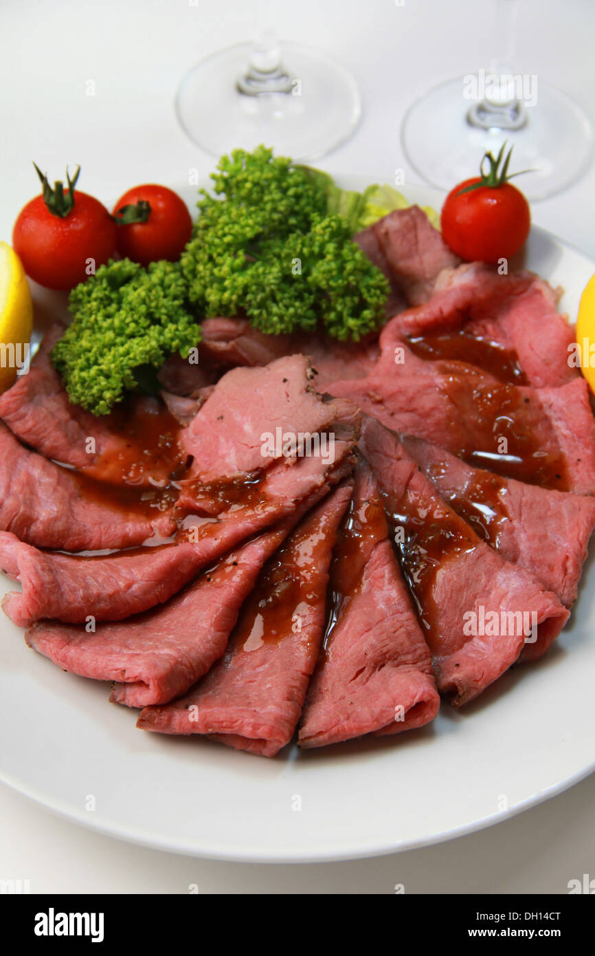 Roast beef hi-res stock photography and images - Alamy