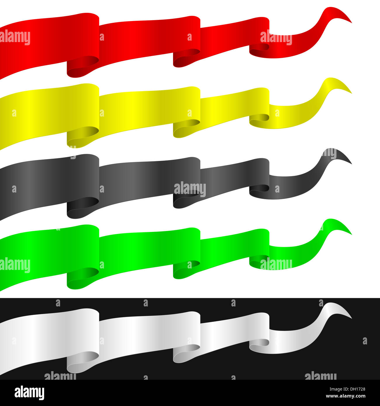 Fluttering ribbons hi-res stock photography and images - Alamy