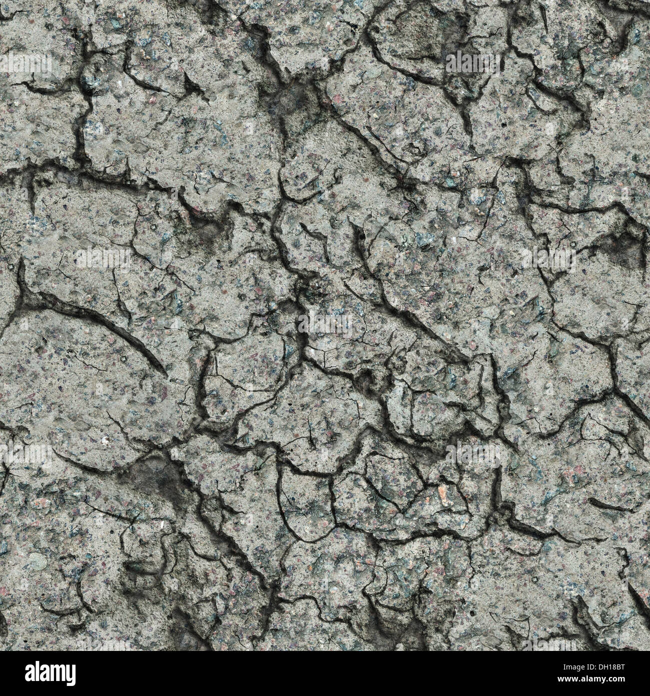 texture of the gray polished seamless concrete wall texture with