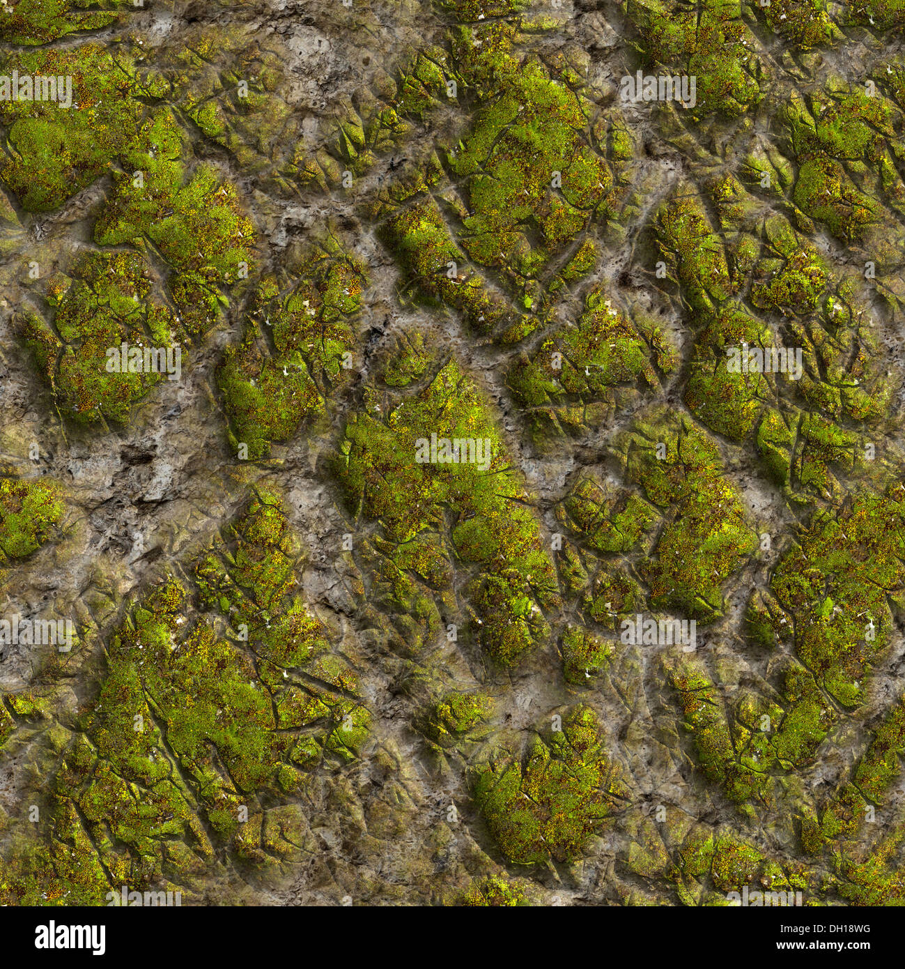 Mossy Stone Seamless Tileable Texture Stock Photo Alamy