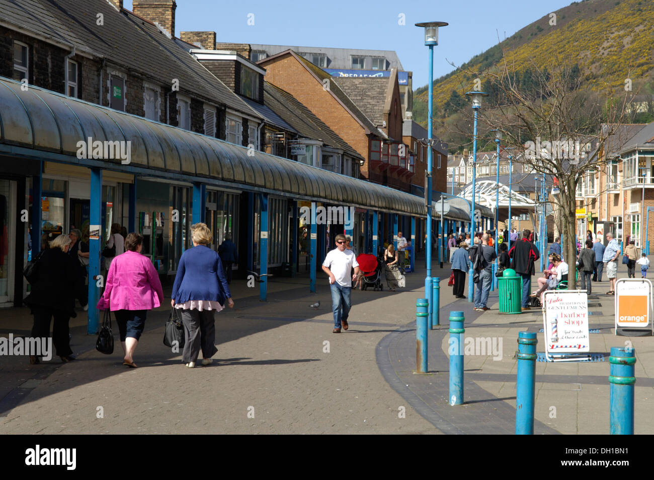 Station Road, part of Port Talbots shopping center before the