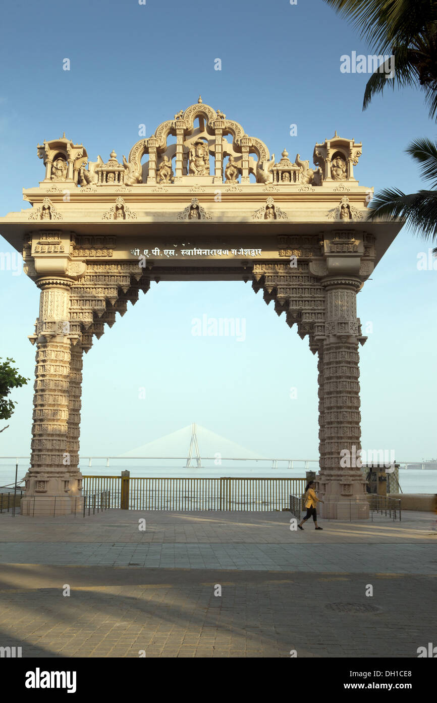 Swaminarayan ganeshdwar dadar Chowpatty beach mumbai Maharashtra India Asia Stock Photo