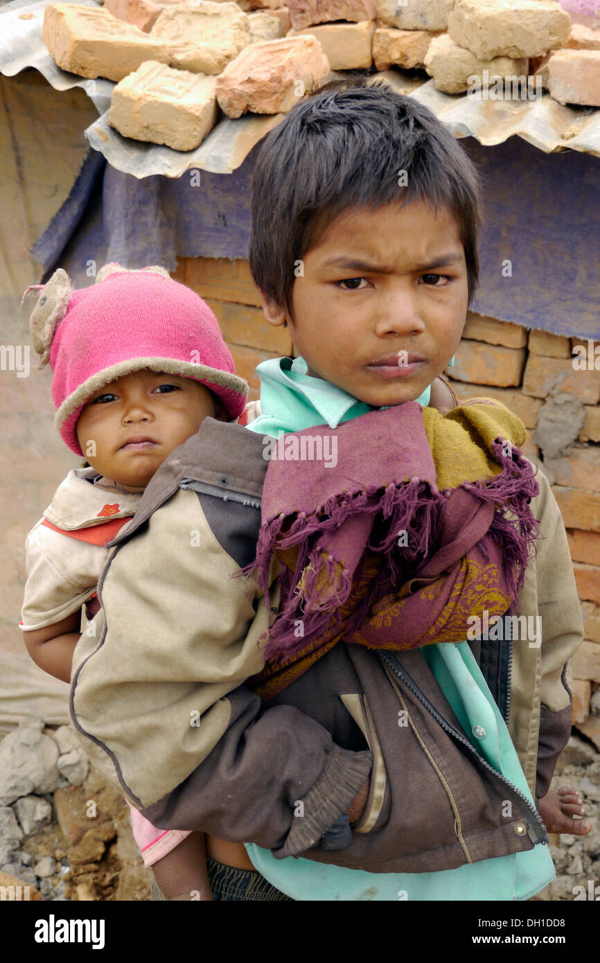Nepal Brickmakers Families Godavari Kathmandu High Resolution Stock ...