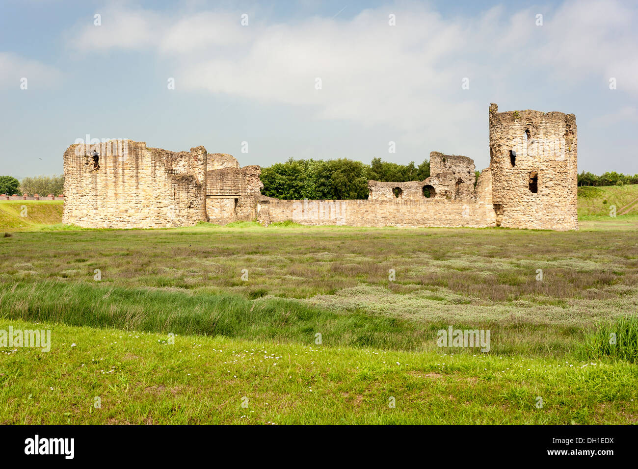 Flint CastleFlint , North Wales Stock Photo Alamy