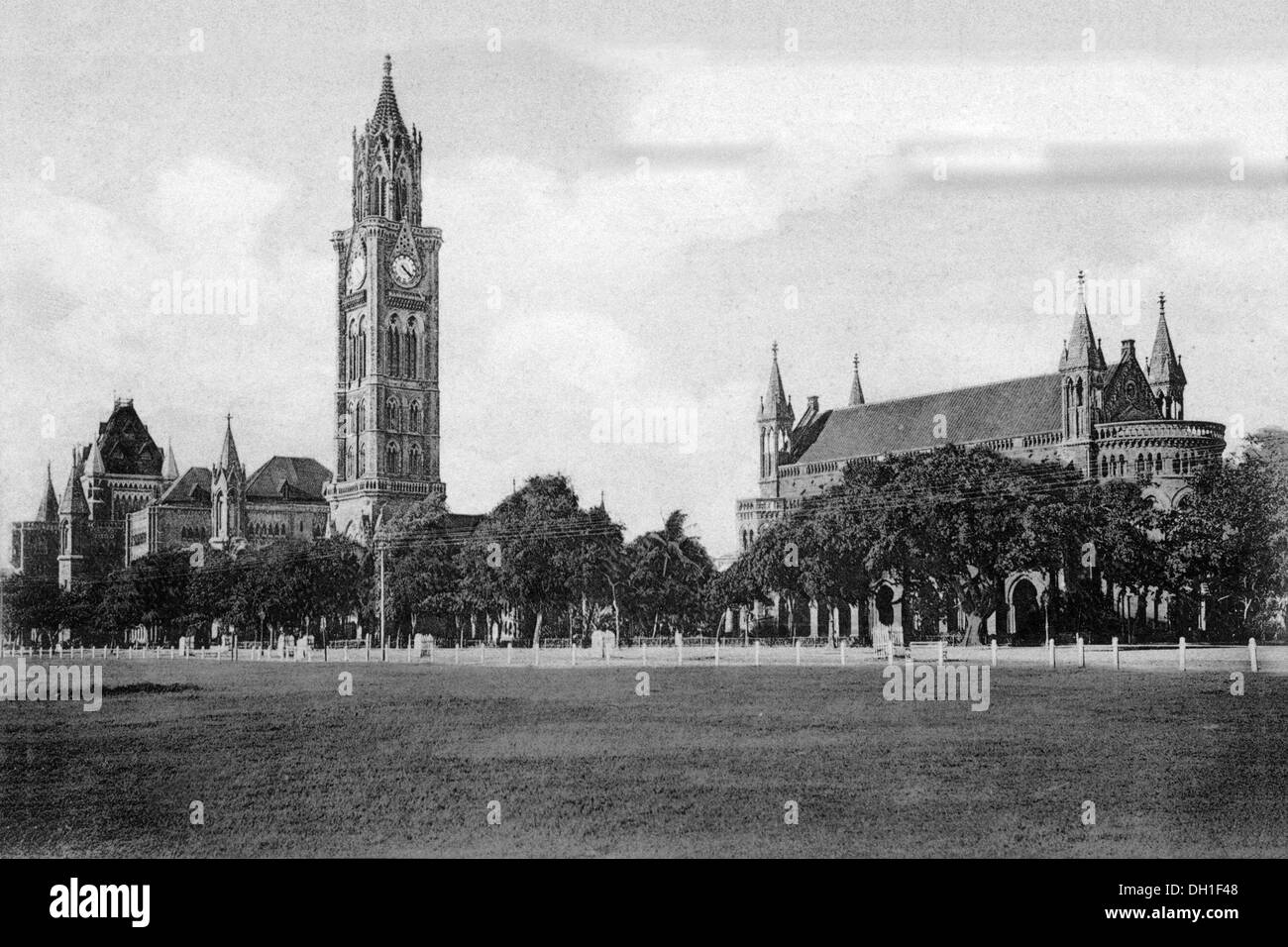 Clock tower mumbai Black and White Stock Photos & Images Alamy