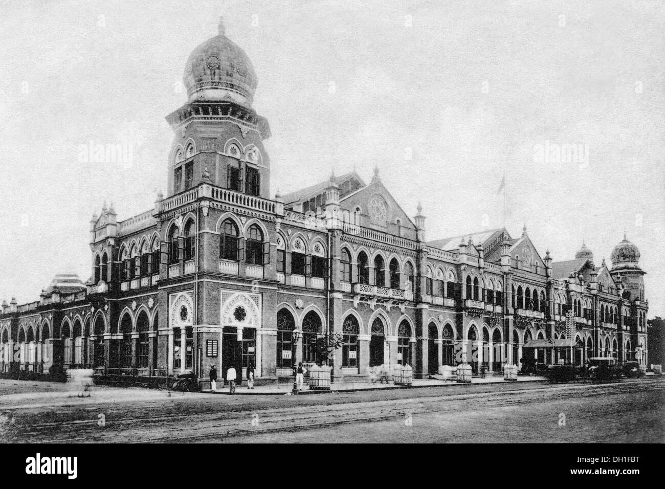 Old vintage 1900s Times of India Building, Bombay, Mumbai, Maharashtra, India, Asia Stock Photo
