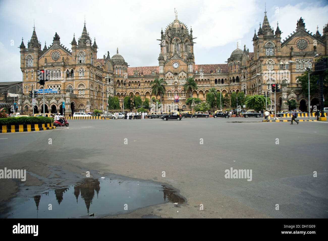 victoria terminus VT now CST Chhatrapati shivaji terminus mumbai Maharashtra India Asia Stock Photo