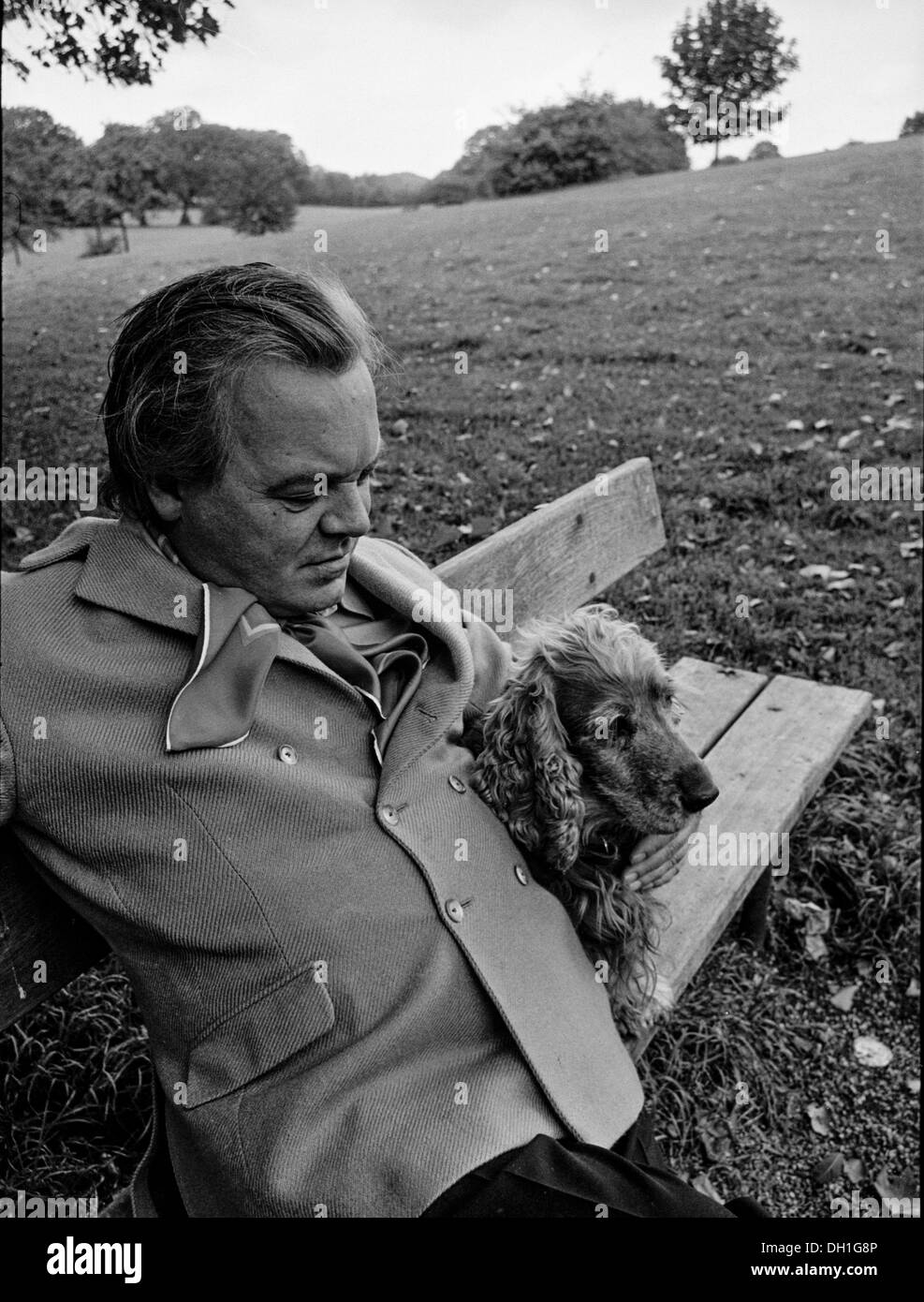 British actor Patrick Wymark photographed in Hampstead, London in September 1969. He died a year later. Stock Photo