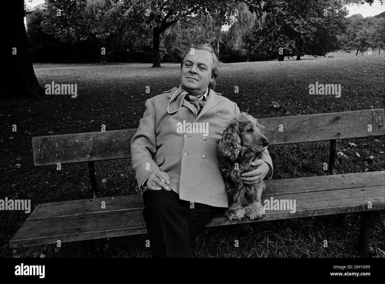 British actor Patrick Wymark photographed in Hampstead, London in September 1969. He died a year later. Stock Photo