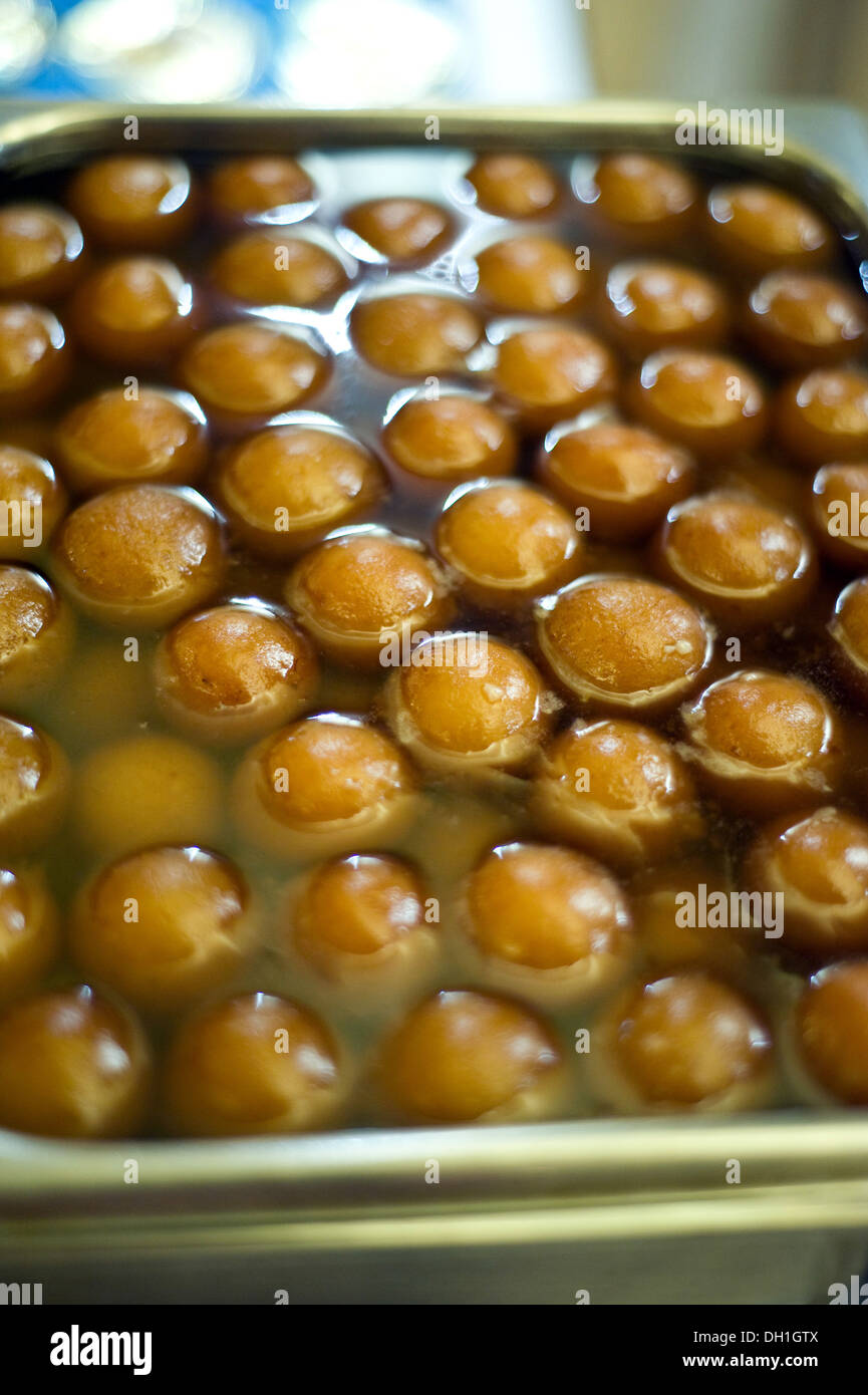 Gulab jamun Stock Photo