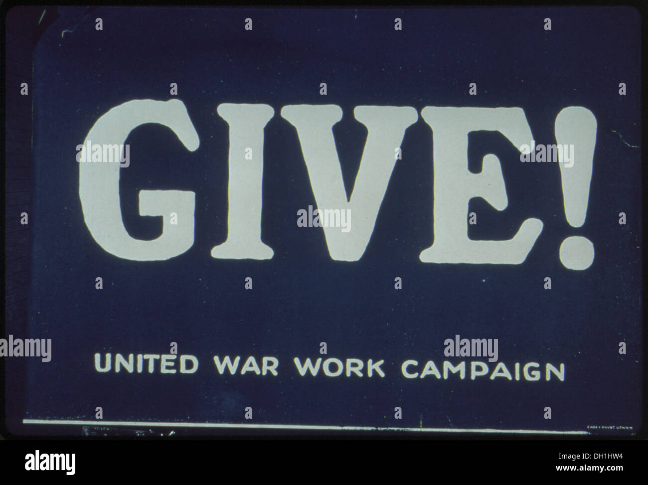 GIVE5E United War Work Campaign. 512697 Stock Photo