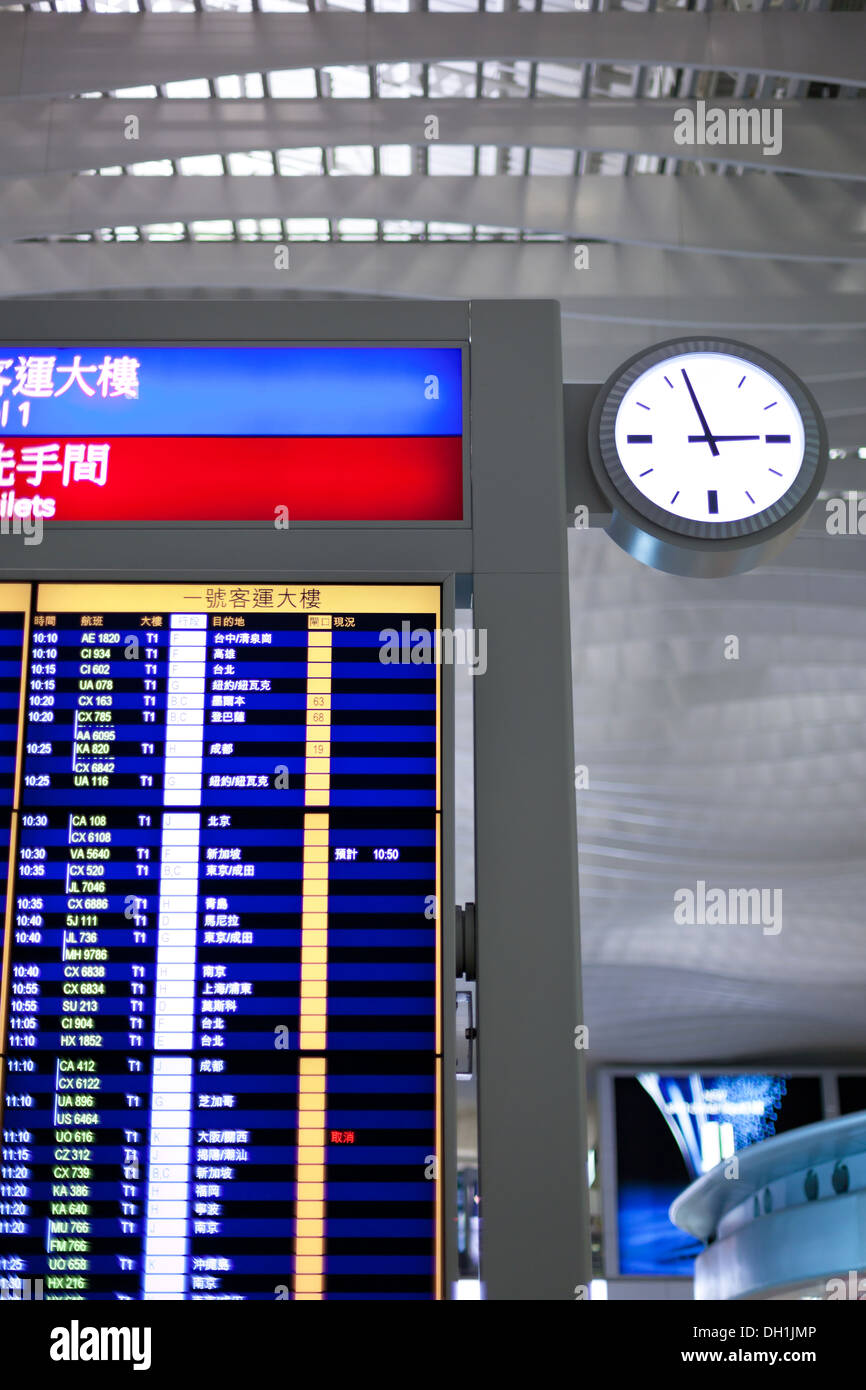 Airport clock hires stock photography and images Alamy