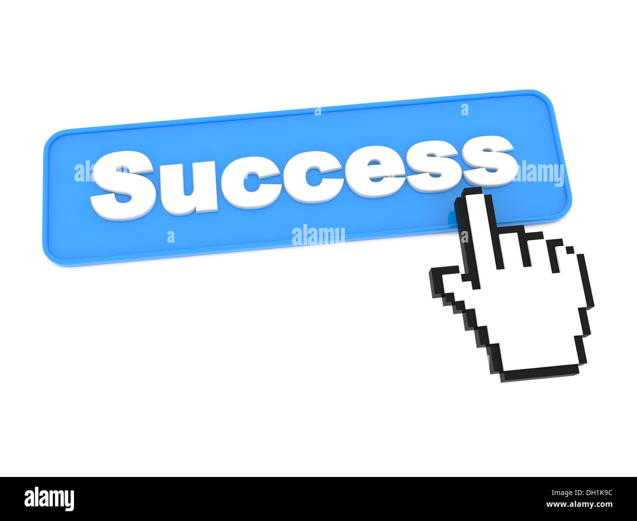 Social Media Button - Success Stock Photo - Alamy