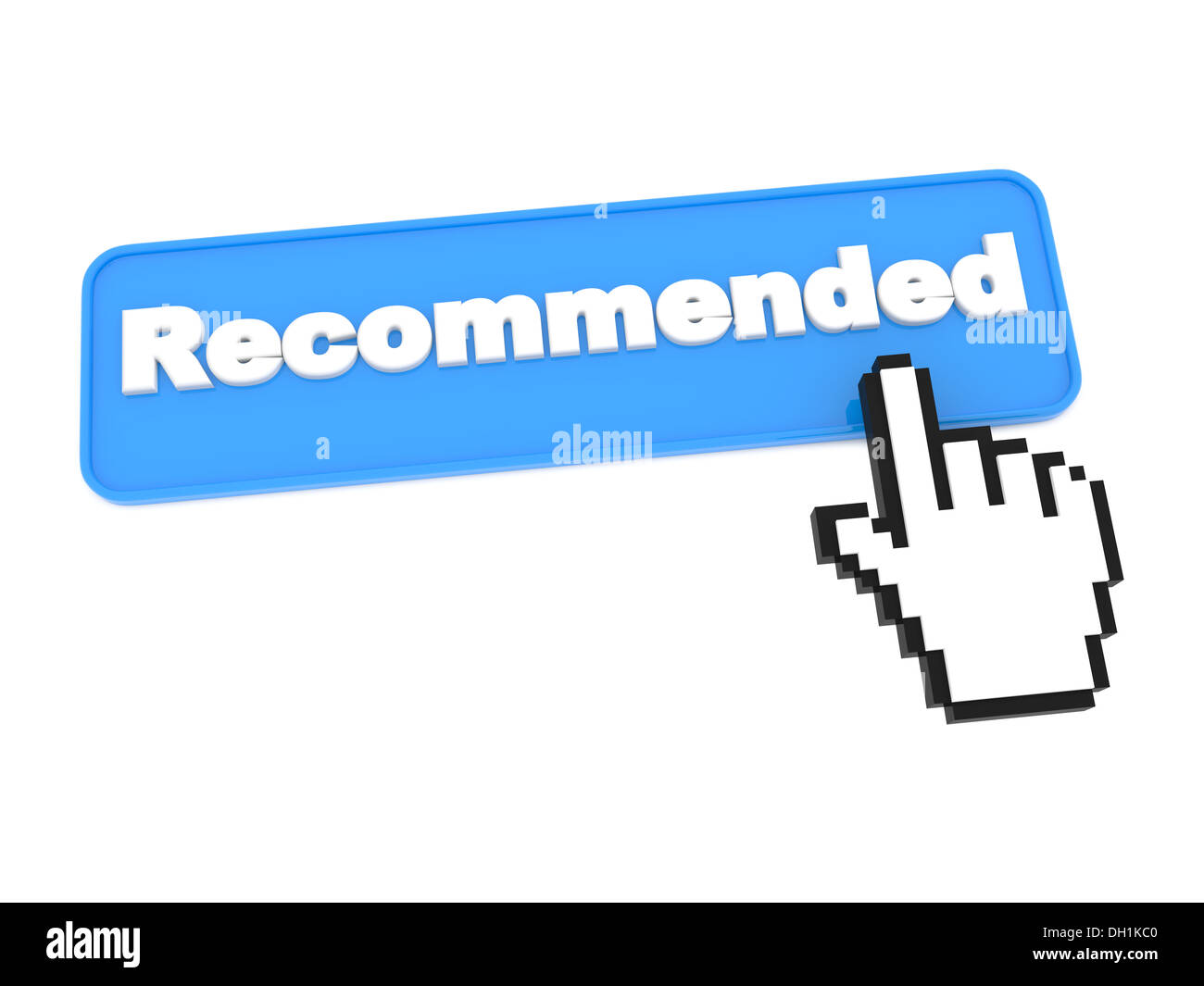 Web Button - Recommend Stock Photo - Alamy