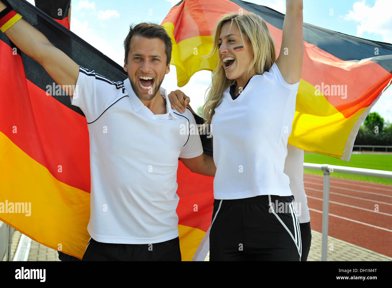 Flag Bavaria - the pride of the German fans Flag Bavaria - the pride of the German fans
