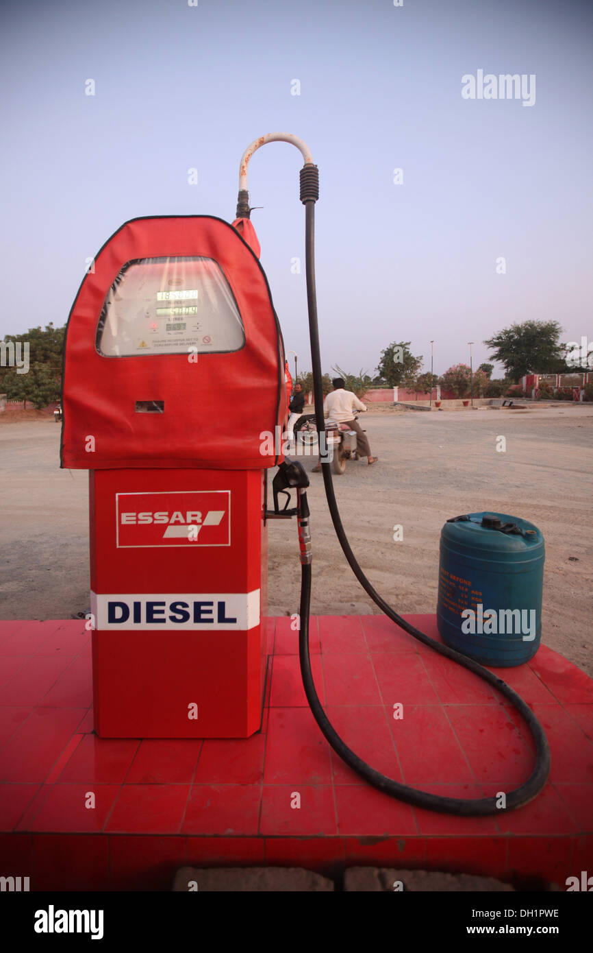 Essar diesel petrol pump Jamnagar Gujarat India Stock Photo 62120170 Alamy