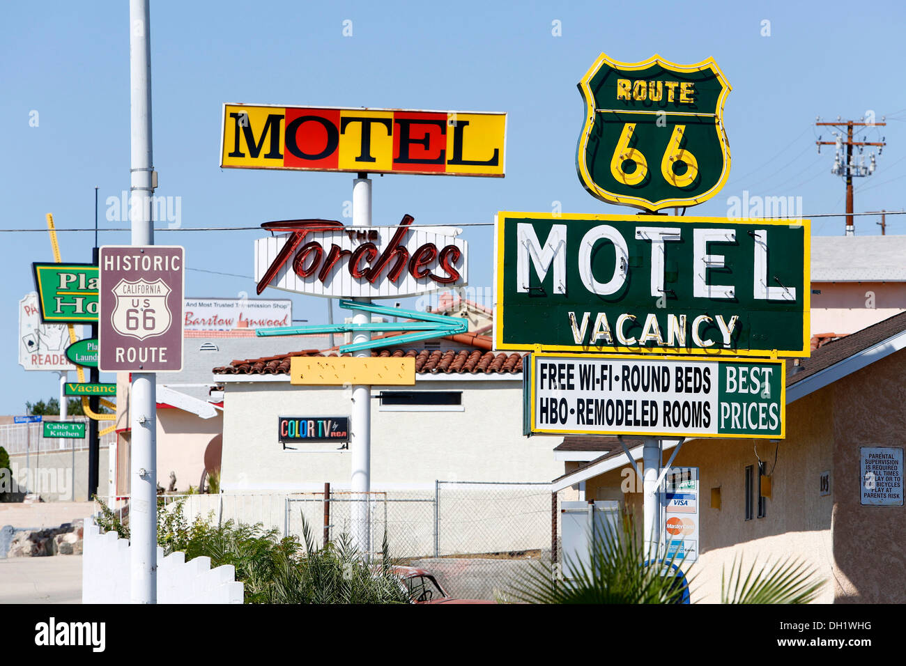 Motels in usa hi-res stock photography and images - Alamy