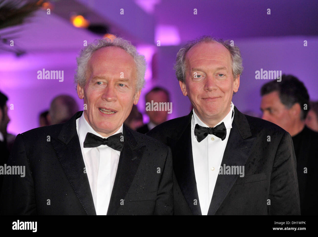 City of Cannes: the Dardenne brothers attending a Gala dinner on 2012. ...