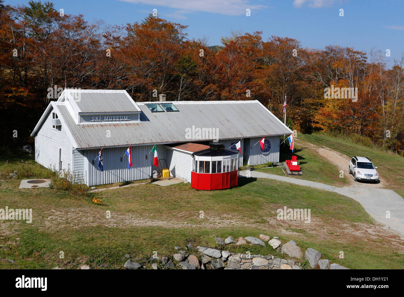 Ski Museum, Franconia Notch, New Hampshire, USA Stock Photo Alamy