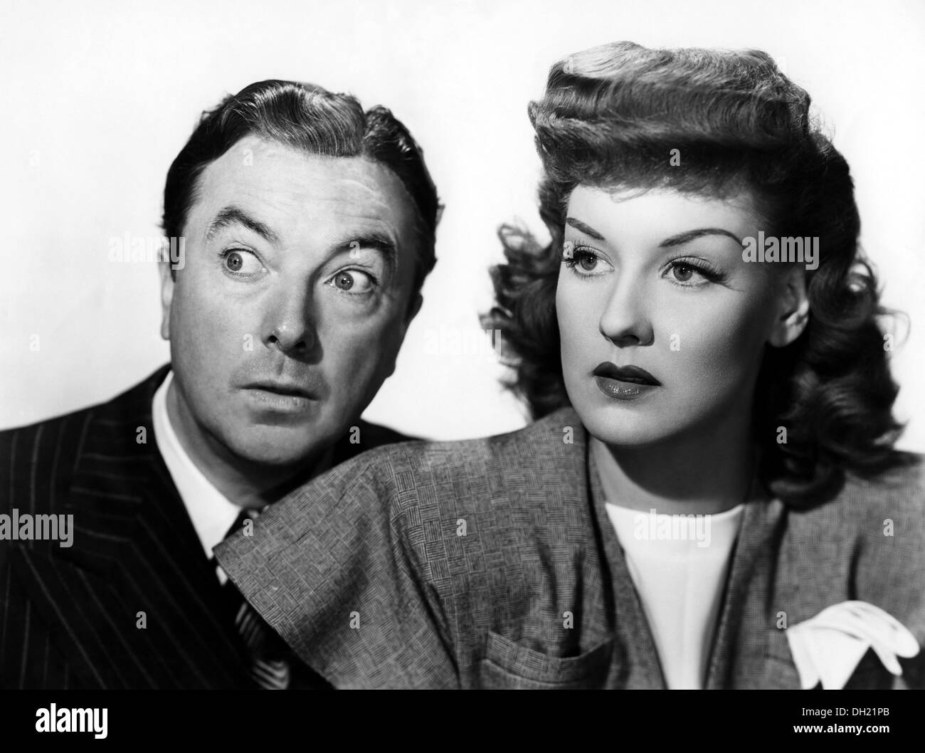 SCARED STIFF 1945 Pine-Thomas Productions film with Ann Savage and George Stone Stock Photo