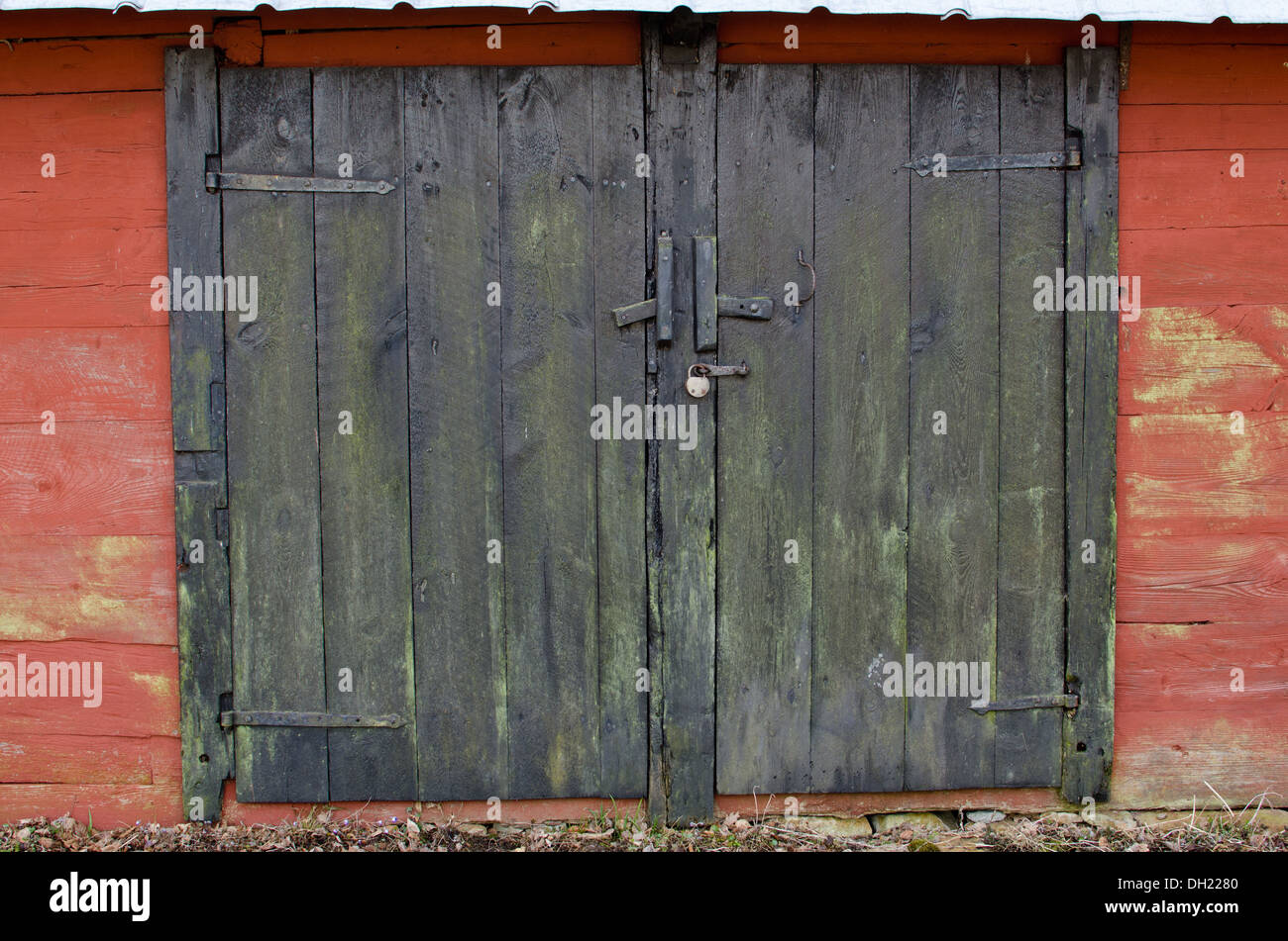 Aged Wood Doors Weathered Vintage High Resolution Stock Photography and Images - Alamy