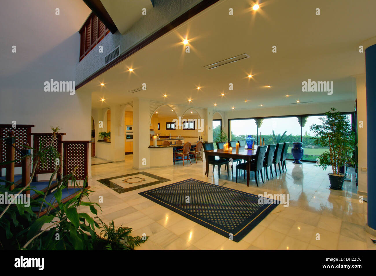 Marble Design Kitchen Rug