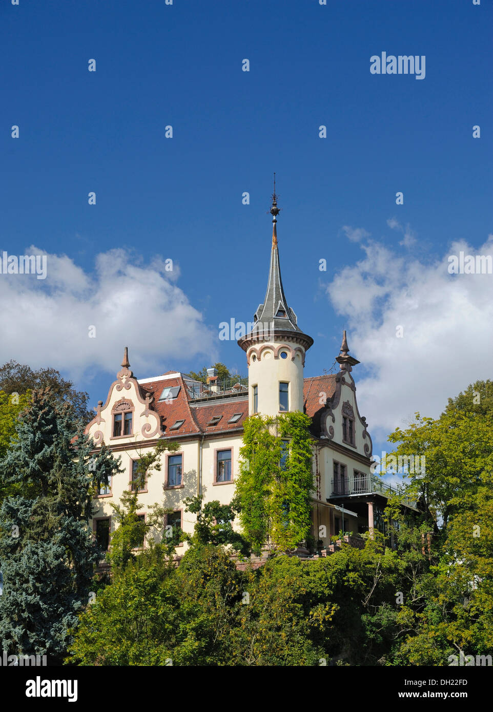 Schloss Gattersburg castle, Grimma, Saxony Stock Photo