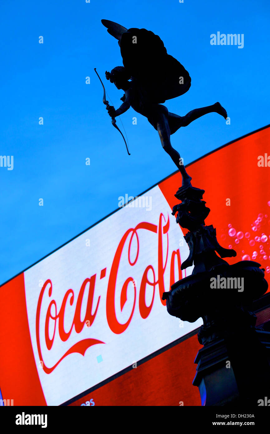 Eros, London, England Stock Photo - Alamy